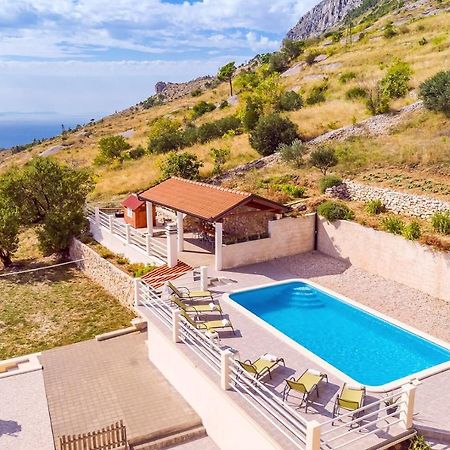 Villa Maslina, With Private 32M2Pool, Panoramic Views On 100Km Coastline, 12 Pax Lokva Rogoznica Exteriör bild