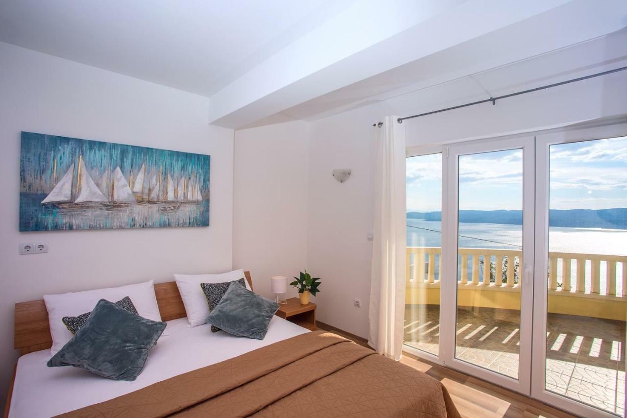 Villa Maslina, With Private 32M2Pool, Panoramic Views On 100Km Coastline, 12 Pax Lokva Rogoznica Exteriör bild