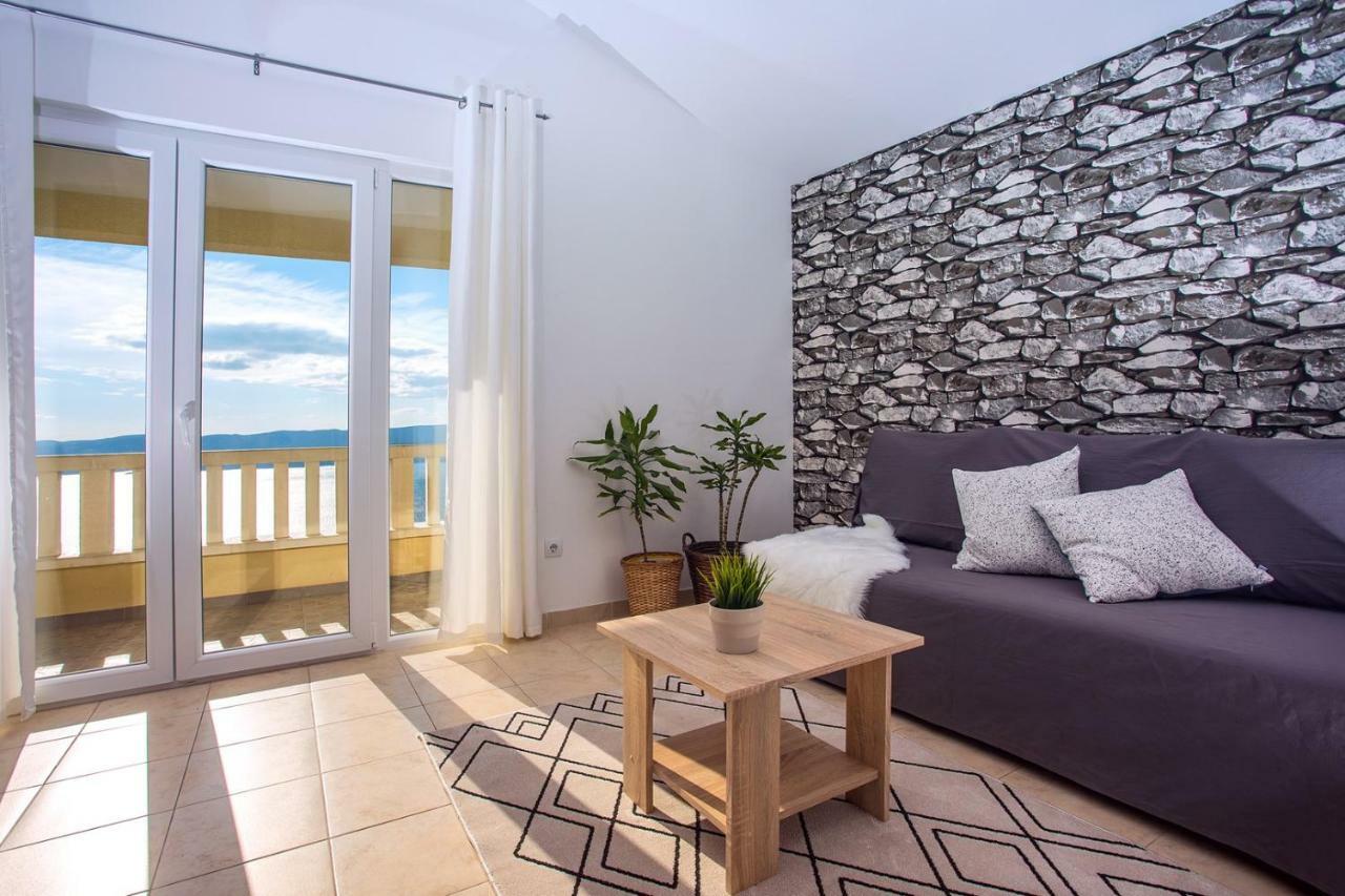 Villa Maslina, With Private 32M2Pool, Panoramic Views On 100Km Coastline, 12 Pax Lokva Rogoznica Exteriör bild