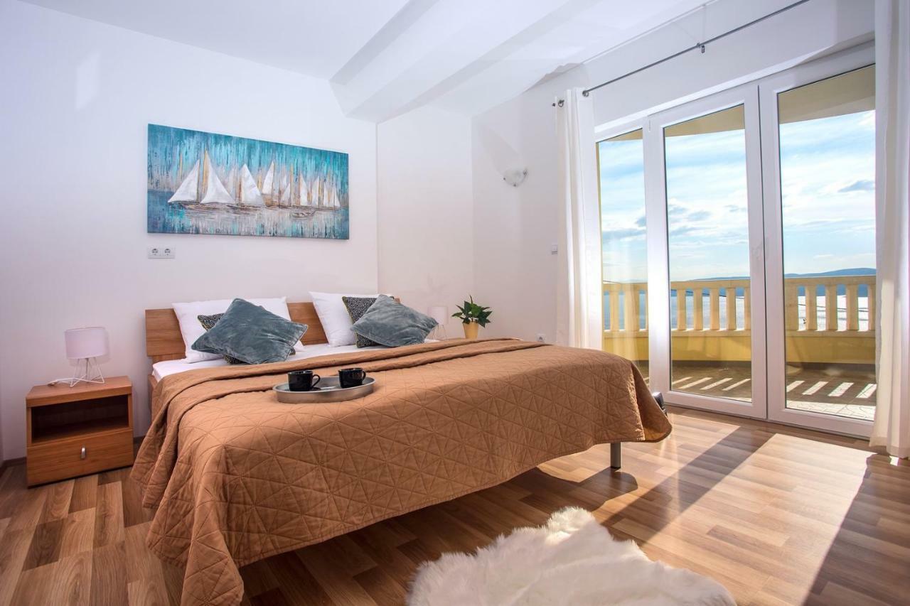 Villa Maslina, With Private 32M2Pool, Panoramic Views On 100Km Coastline, 12 Pax Lokva Rogoznica Exteriör bild