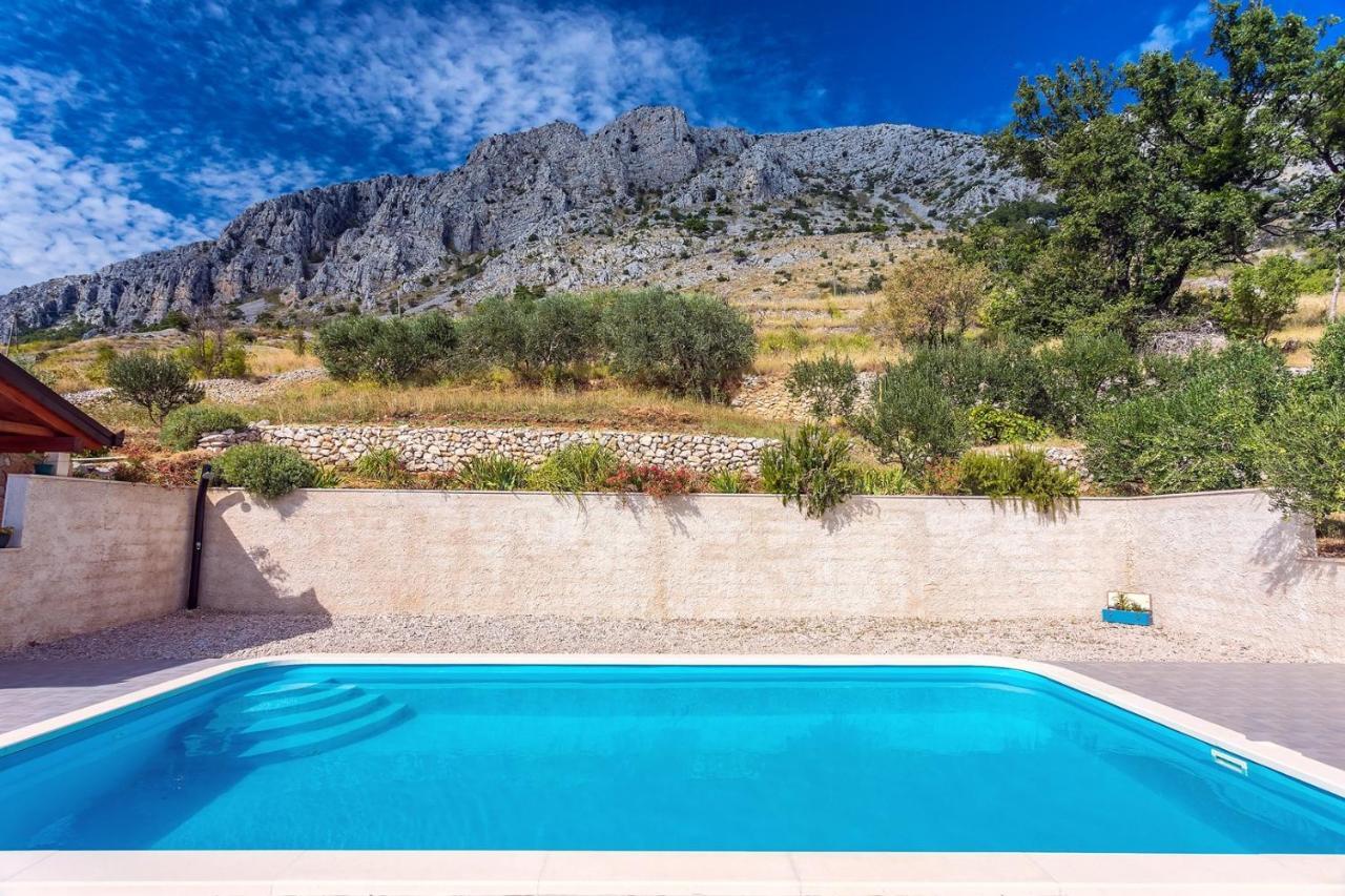 Villa Maslina, With Private 32M2Pool, Panoramic Views On 100Km Coastline, 12 Pax Lokva Rogoznica Exteriör bild