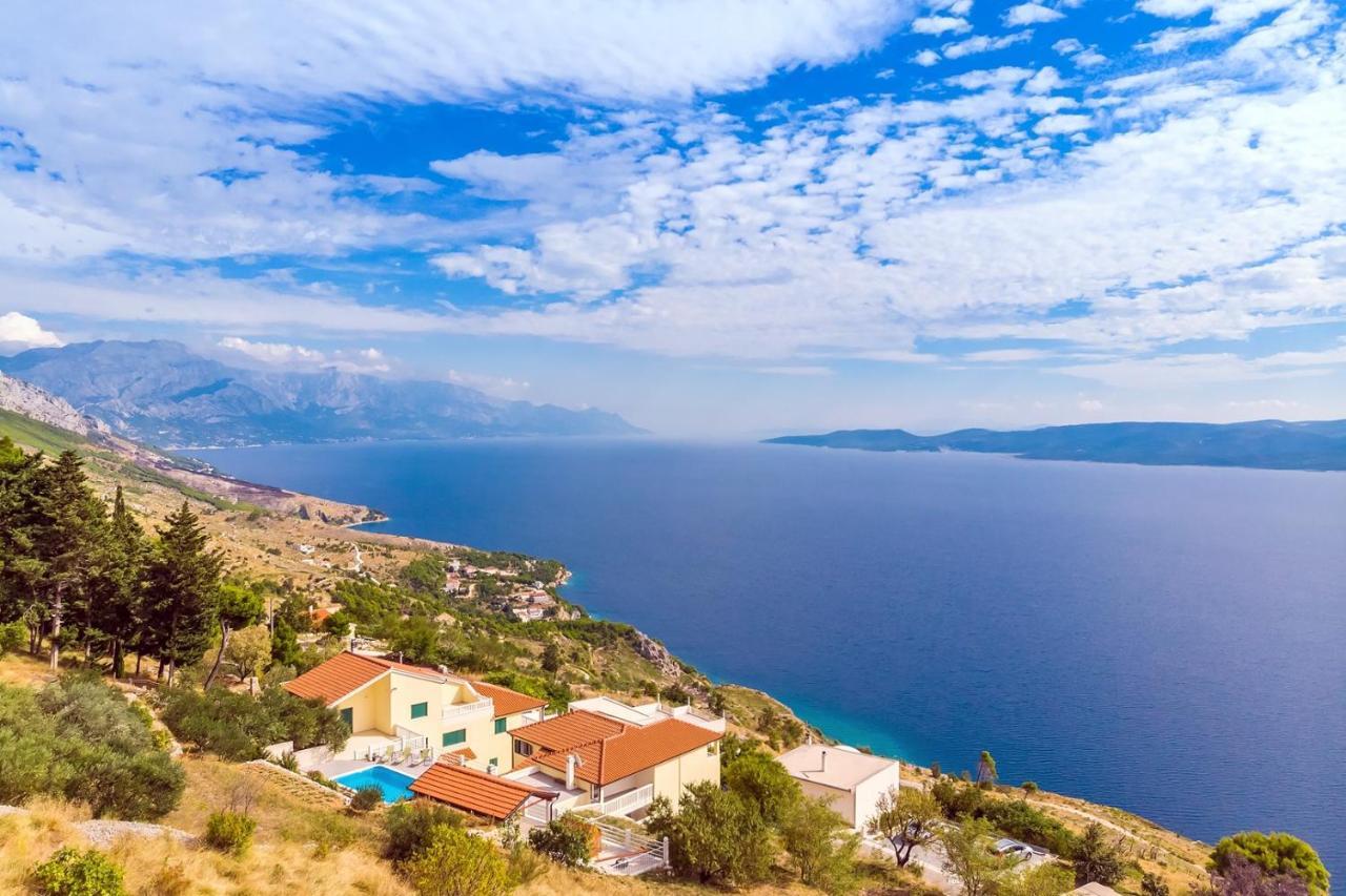Villa Maslina, With Private 32M2Pool, Panoramic Views On 100Km Coastline, 12 Pax Lokva Rogoznica Exteriör bild